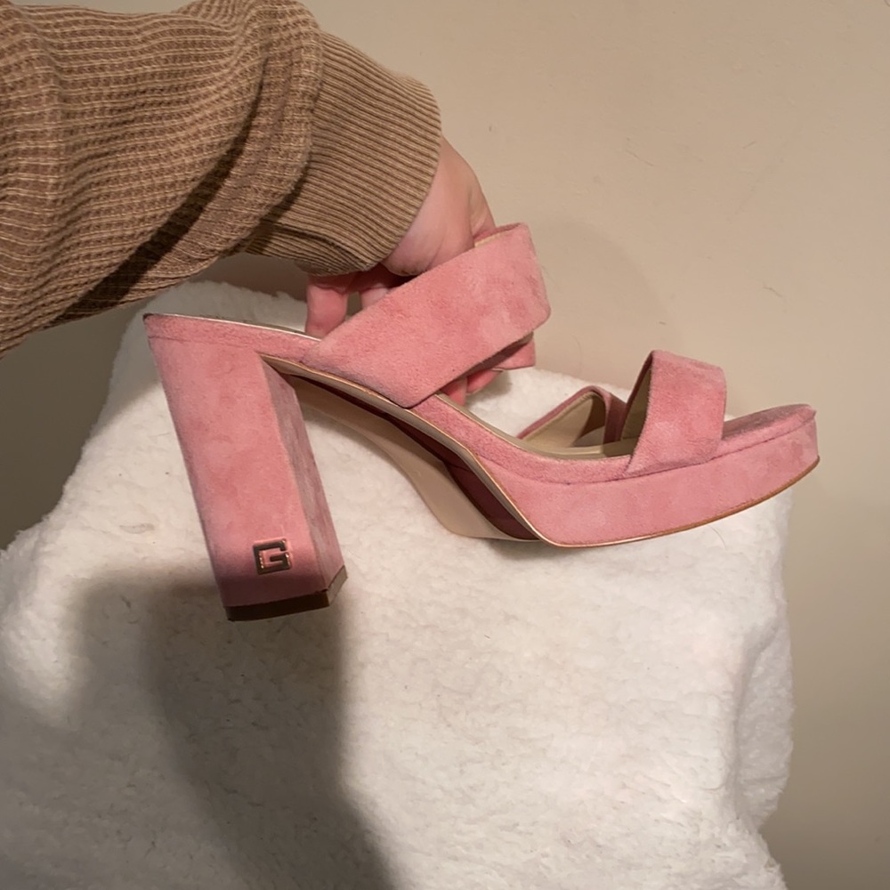 Guess bluebell chunky heel - Picture 5 of 7